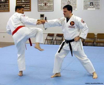 martial arts training