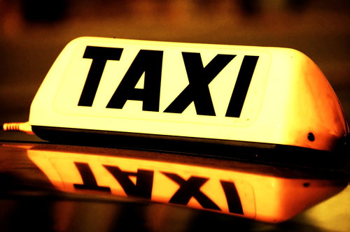 Taxi cab sign 2